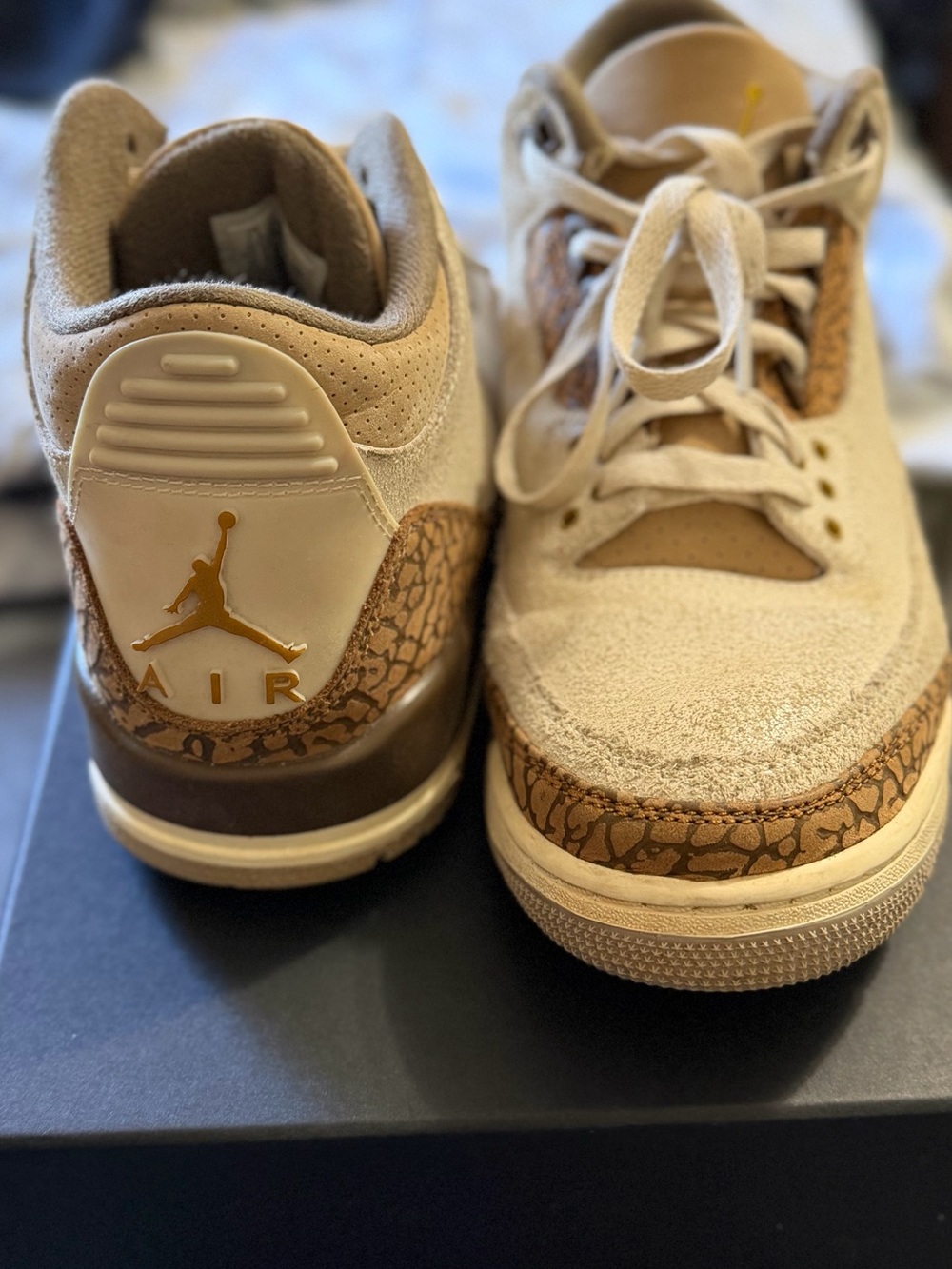 Air Jordan 3 Retro “Animal Pack” Tan Brown Size 9 women’s